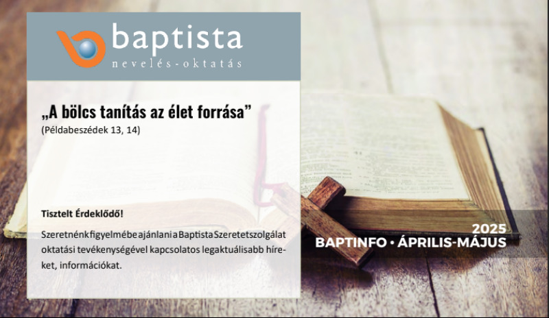 Baptinfo Május 2025