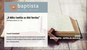 Baptinfo Május 2025